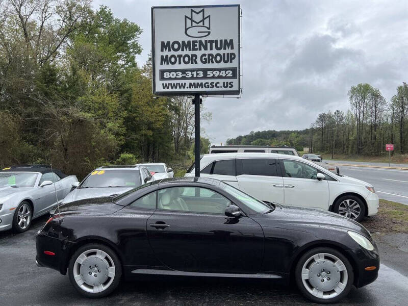 2002 Lexus SC 430 for sale at Momentum Motor Group in Lancaster SC