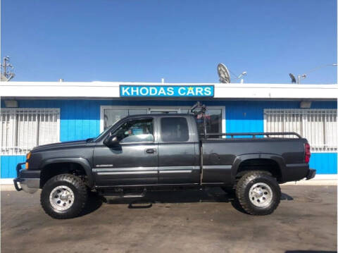 2005 Chevrolet Silverado 2500HD for sale at Khodas Cars in Gilroy CA