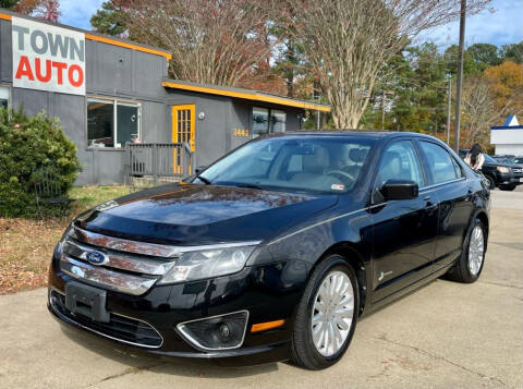 2012 Ford Fusion Hybrid for sale at Town Auto in Chesapeake VA