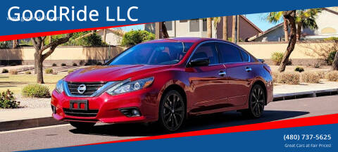2017 Nissan Altima for sale at GoodRide LLC in Phoenix AZ