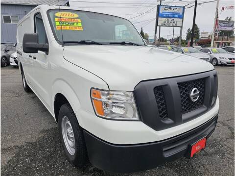 2018 Nissan NV for sale at GMA Of Everett in Everett WA