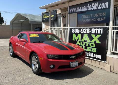 2012 Chevrolet Camaro for sale at Max Auto Sales in Santa Maria CA