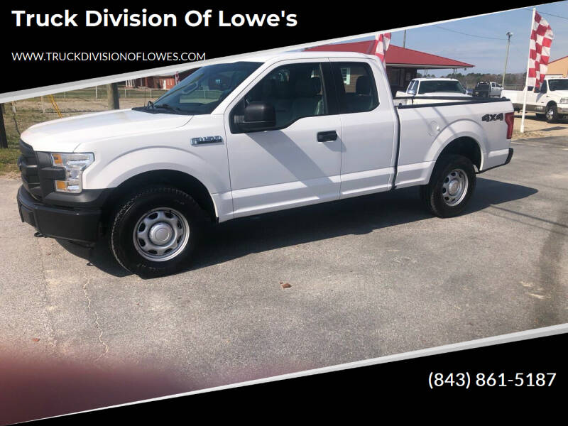 2017 Ford F-150 for sale at Truck Division Of Lowe's in Darlington SC