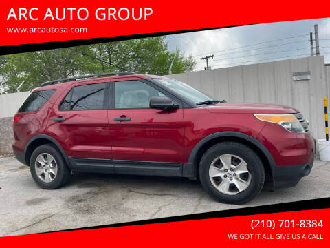 2013 Ford Explorer for sale at ARC AUTO GROUP in San Antonio TX