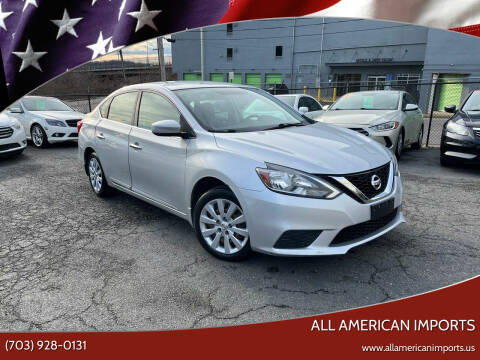 2017 Nissan Sentra for sale at All American Imports in Alexandria VA