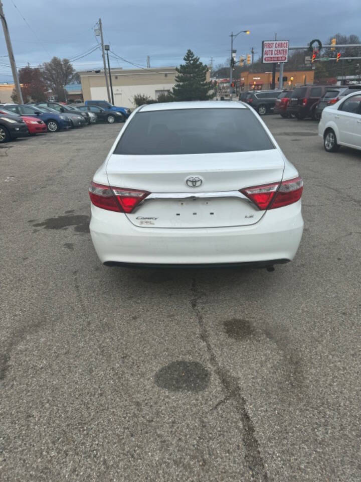 2015 Toyota Camry for sale at First Choice Auto Center LLC in Cincinnati, OH