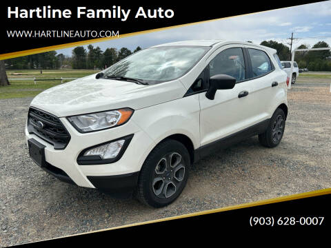 2021 Ford EcoSport for sale at Hartline Family Auto in New Boston TX