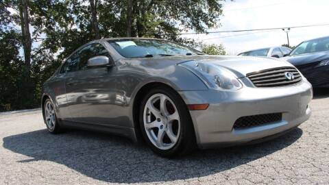 2005 Infiniti G35 for sale at NORCROSS MOTORSPORTS in Norcross GA