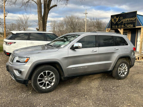 2015 Jeep Grand Cherokee for sale at Supreme Auto Sales II, LLC in Nowata OK