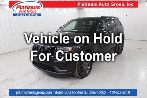 2019 Jeep Grand Cherokee for sale at Platinum Auto Group Inc. in Minster OH