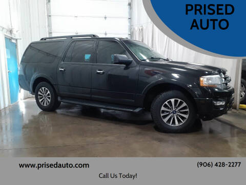 2015 Ford Expedition EL for sale at PRISED AUTO in Gladstone MI