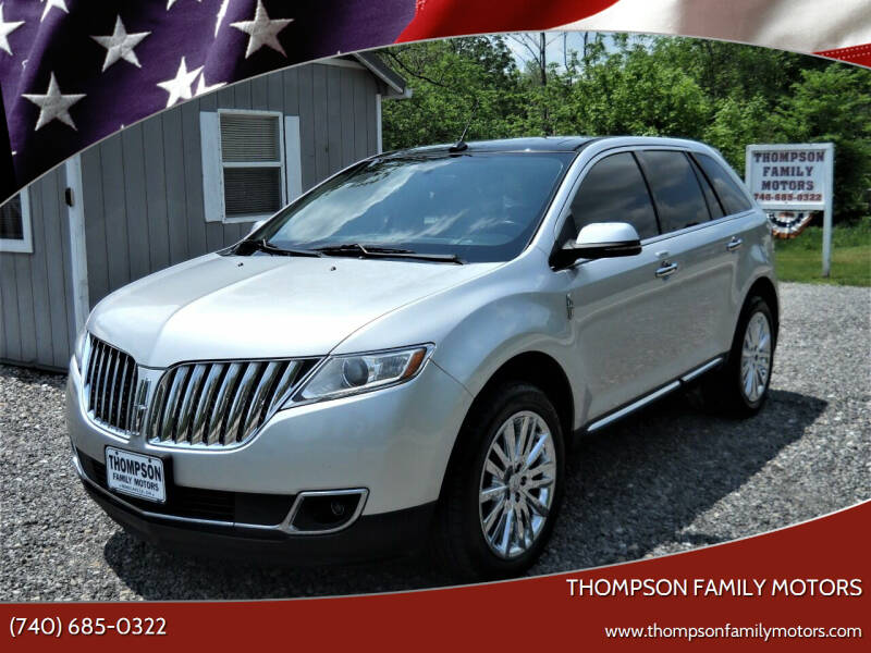 2013 Lincoln MKX for sale at THOMPSON FAMILY MOTORS in Senecaville OH
