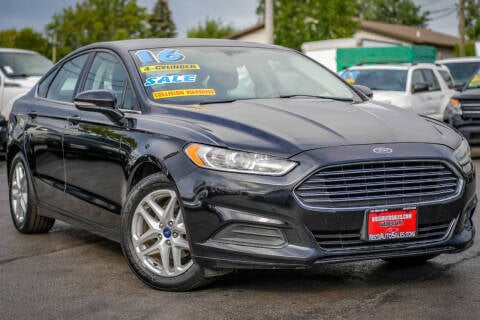 2016 Ford Fusion for sale at Nissi Auto Sales in Waukegan IL