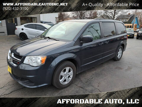 2013 Dodge Grand Caravan for sale at AFFORDABLE AUTO, LLC in Green Bay WI