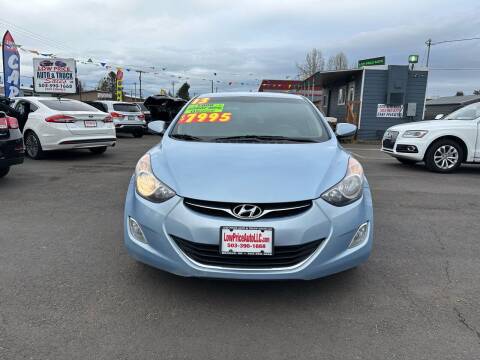 2013 Hyundai Elantra for sale at Low Price Auto and Truck Sales, LLC in Salem OR