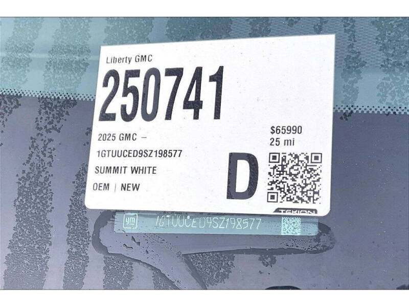 2025 GMC Sierra 1500