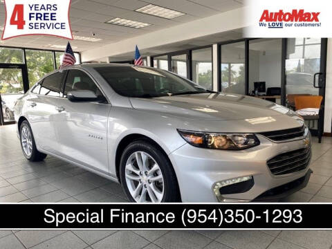 2017 Chevrolet Malibu for sale at Auto Max in Hollywood FL