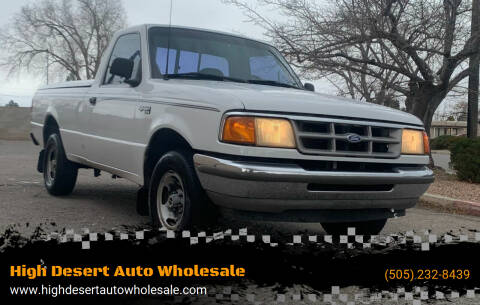 1994 Ford Ranger for sale at High Desert Auto Wholesale in Albuquerque NM