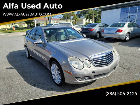 2007 Mercedes-Benz E-Class for sale at Alfa Used Auto in Holly Hill FL