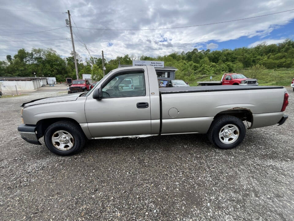 2003 Chevrolet Silverado 1500 for sale at Roberts Enterprises Autos LLC in Belle Vernon, PA