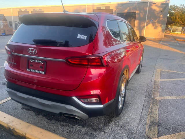 2020 Hyundai SANTA FE for sale at M & J UNITED AUTO SALES in LAUDERDALE LAKES, FL