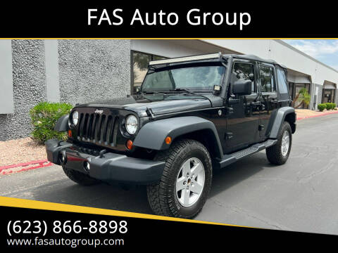 2008 Jeep Wrangler Unlimited for sale at FAS Auto Group in Phoenix AZ