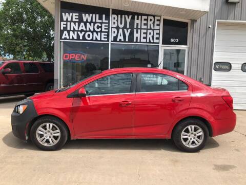 2012 Chevrolet Sonic for sale at STERLING MOTORS in Watertown SD
