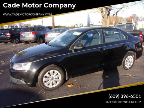 2013 Volkswagen Jetta for sale at Cade Motor Company in Lawrenceville NJ