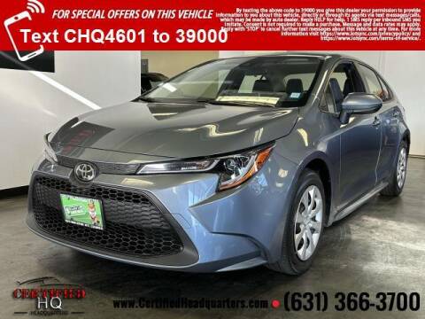 2020 Toyota Corolla for sale at CERTIFIED HEADQUARTERS in Saint James NY