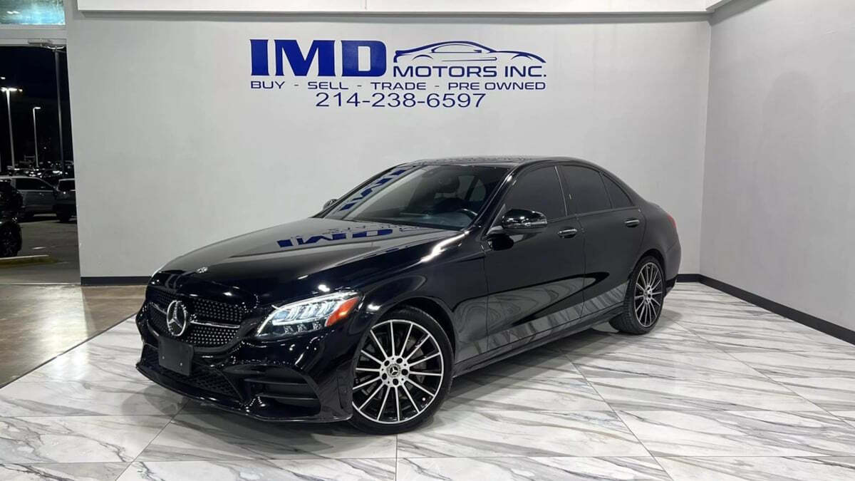 2020 Mercedes-Benz C-Class for sale at IMD MOTORS, INC in Dallas, TX