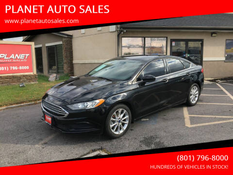 2017 Ford Fusion for sale at PLANET AUTO SALES in Lindon UT