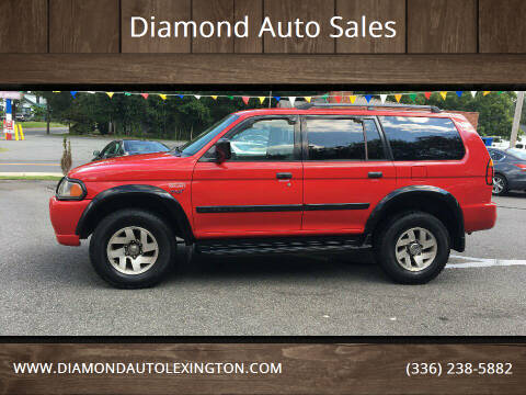 2001 Mitsubishi Montero Sport for sale at Diamond Auto Sales in Lexington NC