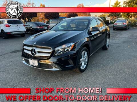 2015 Mercedes-Benz GLA for sale at Auto 206, Inc. in Kent WA