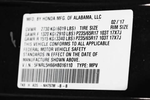 2017 Honda Odyssey