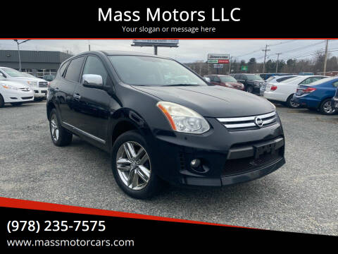 2011 Nissan Rogue for sale at Mass Motors LLC in Worcester MA