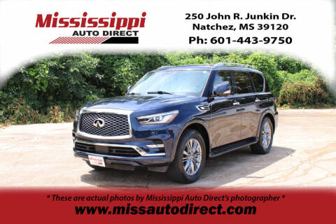 2021 Infiniti QX80 for sale at Auto Group South - Mississippi Auto Direct in Natchez MS