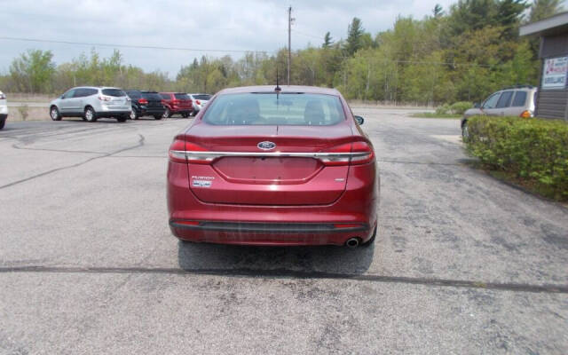 2017 Ford Fusion for sale at Galvanek's in Cadillac, MI