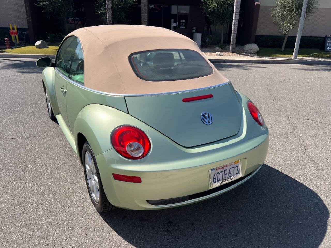 2007 Volkswagen New Beetle Convertible for sale at ZRV AUTO INC in Brea, CA