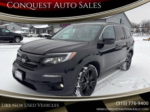 2021 Honda Pilot for sale at Conquest Auto Sales in Port Byron NY