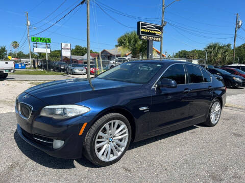 2012 BMW 5 Series for sale at BEST MOTORS OF FLORIDA in Orlando FL