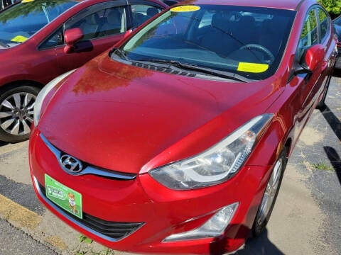 2014 Hyundai Elantra for sale at Howe's Auto Sales in Lowell MA