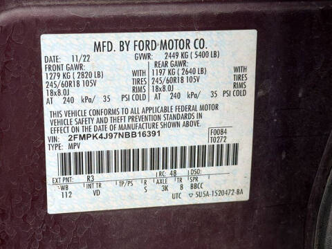 2022 Ford Edge SEL