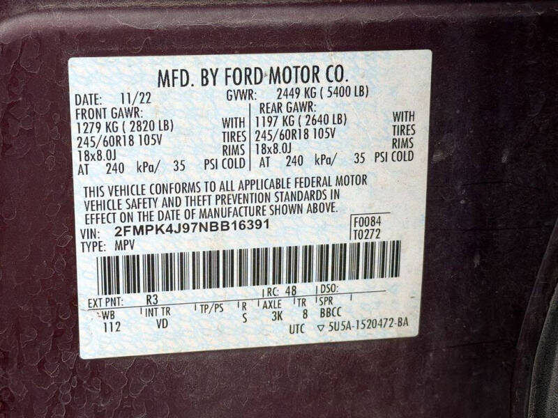 2022 Ford Edge SEL