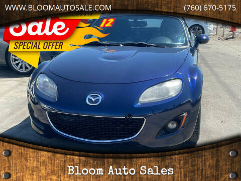 2012 Mazda MX-5 Miata for sale at Bloom Auto Sales in Escondido CA