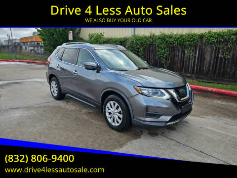 2017 Nissan Rogue for sale at Drive 4 Less Auto Sales in Houston TX