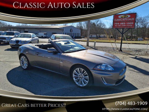 2011 Jaguar XK for sale at Classic Auto Sales in Maiden NC