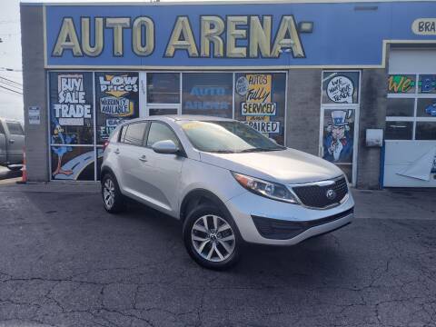 2016 Kia Sportage for sale at Auto Arena in Fairfield OH