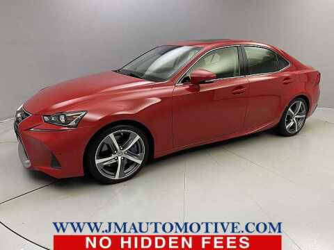 2018 Lexus IS 300 for sale at J & M Automotive in Naugatuck CT