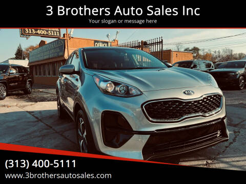 2020 Kia Sportage for sale at 3 Brothers Auto Sales Inc in Detroit MI