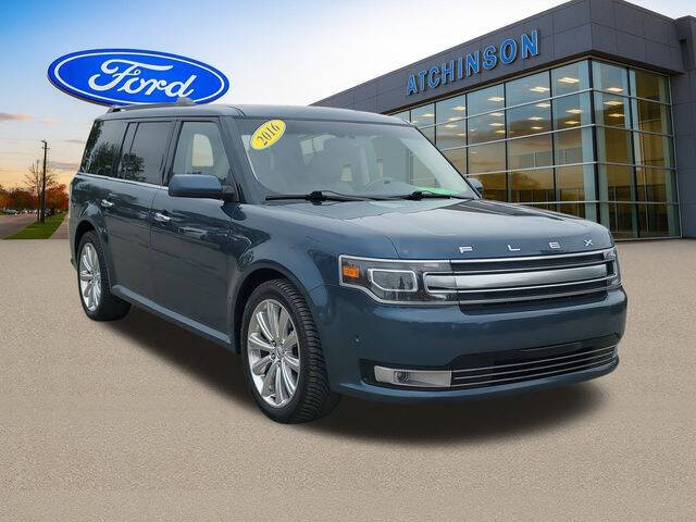 Used 2016 Ford Flex Limited with VIN 2FMHK6DT7GBA23607 for sale in Belleville, MI